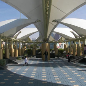 tensile walkway