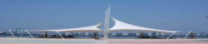Open Area Tensile Structure in Jharkhand